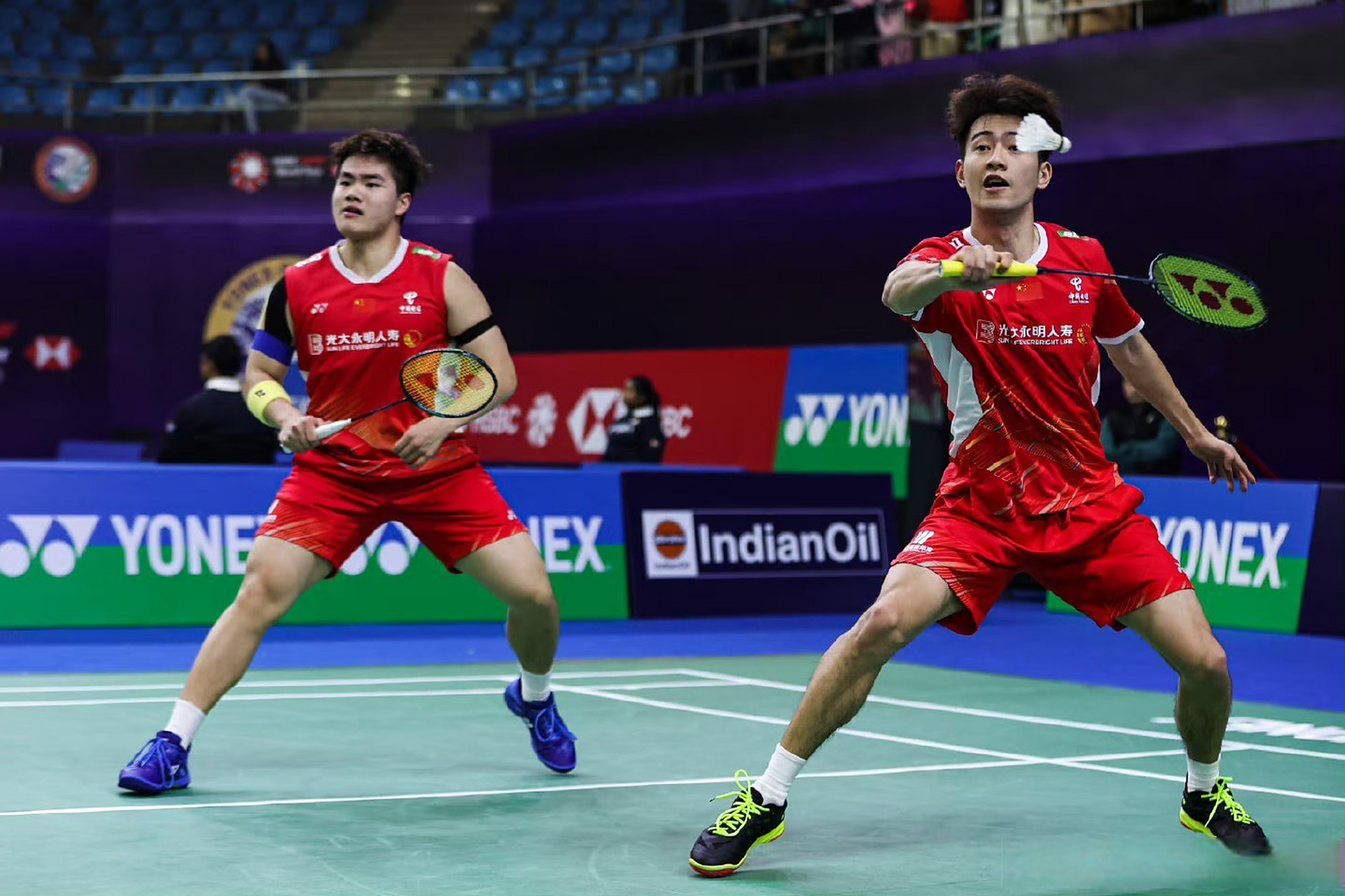 韩国羽毛球队轻取法国羽毛球队，谌龙制霸全场的简单介绍